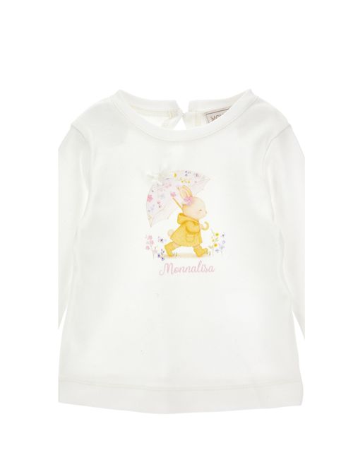 T-shirt, bambina, logata. MONNALISA | 39H607 80400001